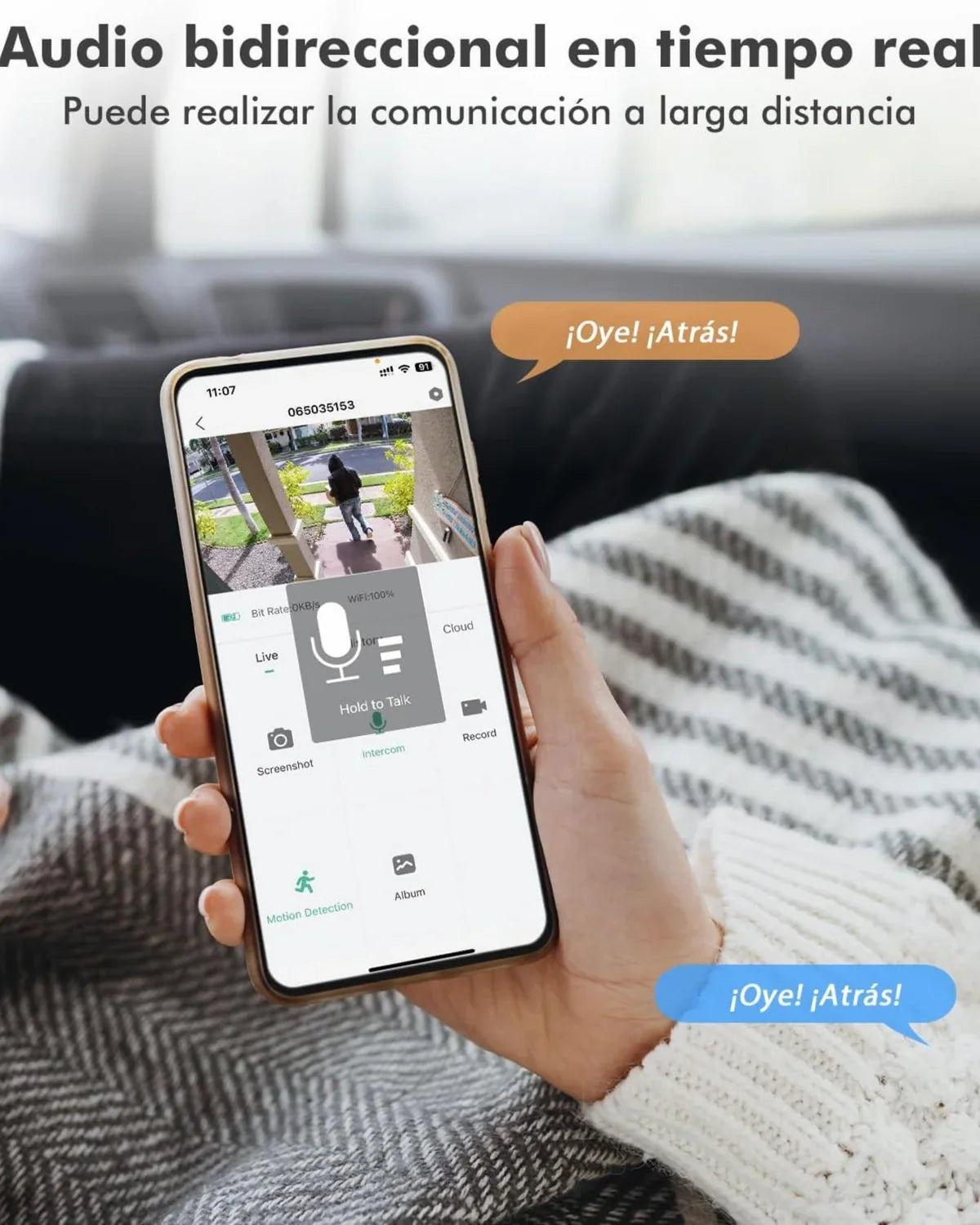 Cámara de Seguridad WhiteCam®️ | 360º 2K Control con Celular