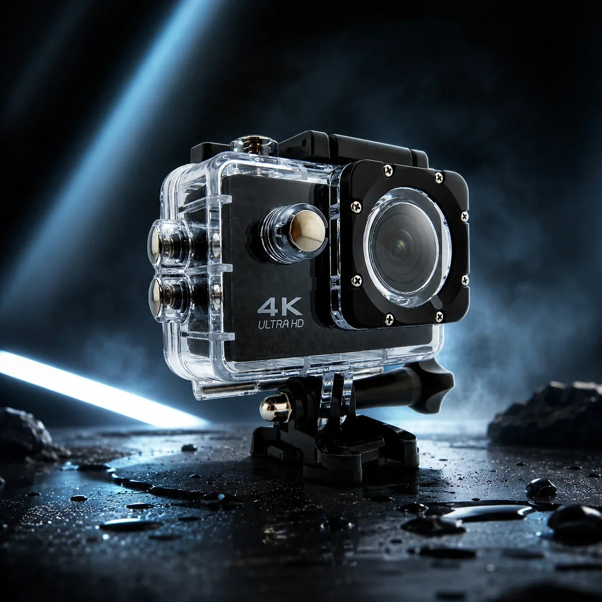 🔥 LIQUIDACIÓN DE STOCK: Cámara de Acción 4K Sumergible + Funda Ultrarresistente de Regalo
